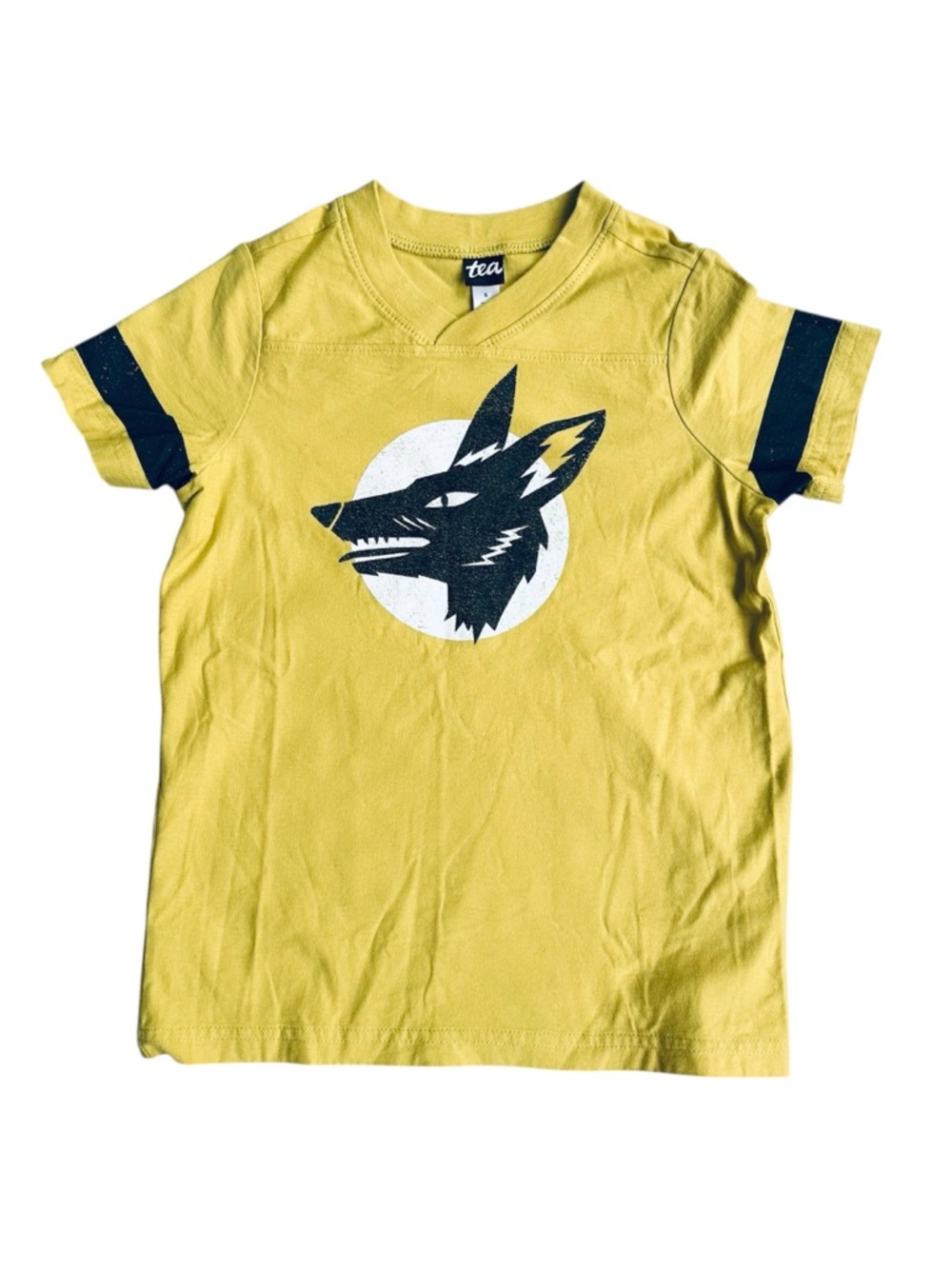 Tea Collection Wolf Tee Size 6